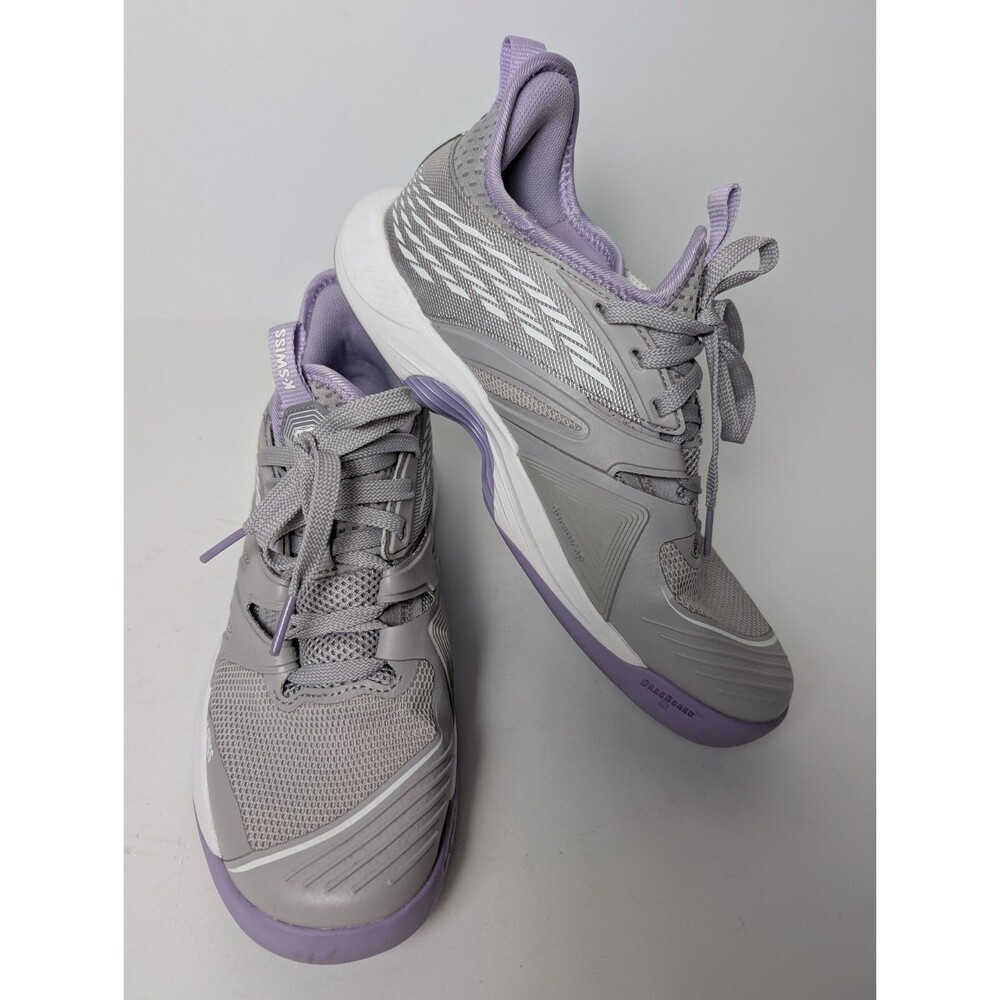 K-Swiss Women's SpeedTrac Court Shoes Low Top Tennis Shoes Size 9.5 Gray